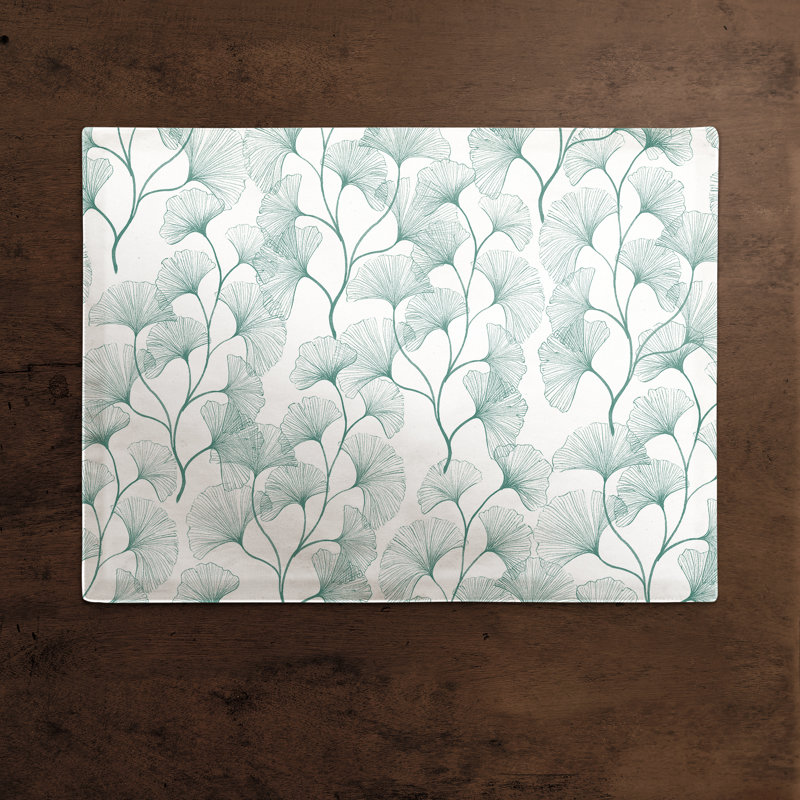 Faucette Polyester Floral Rectangle Placemat