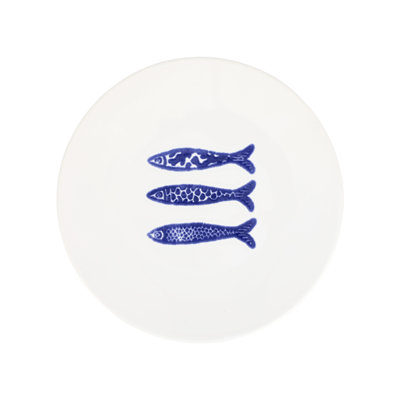 Santorini Ceramic Salad/Dessert Plate