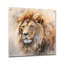 Tayvonne - lion, art mural acrylique-101500543
