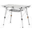 Couche de maille pliante en aluminium pour table de camping