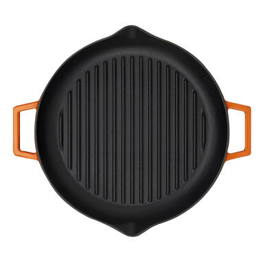 Le Creuset Enameled Cast Iron 10 Rectangular Reversible Grill and