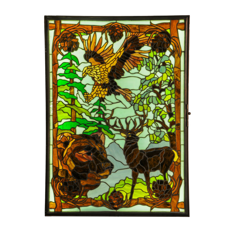 Wilderness Backlit Window Box Wall Décor