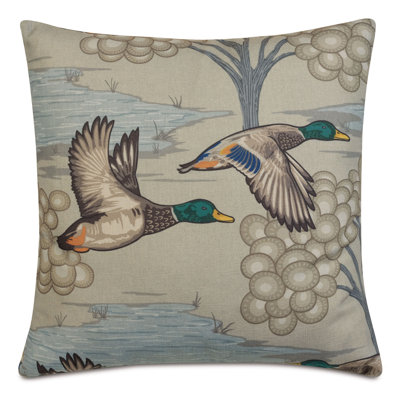 Equestrian Square Pillow Cover & Insert
