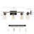 Denaisha 3 - Light Dimmable Vanity Light