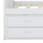  Lit plateforme multifonctionnel en bois avec bureau Gunnell-106764536