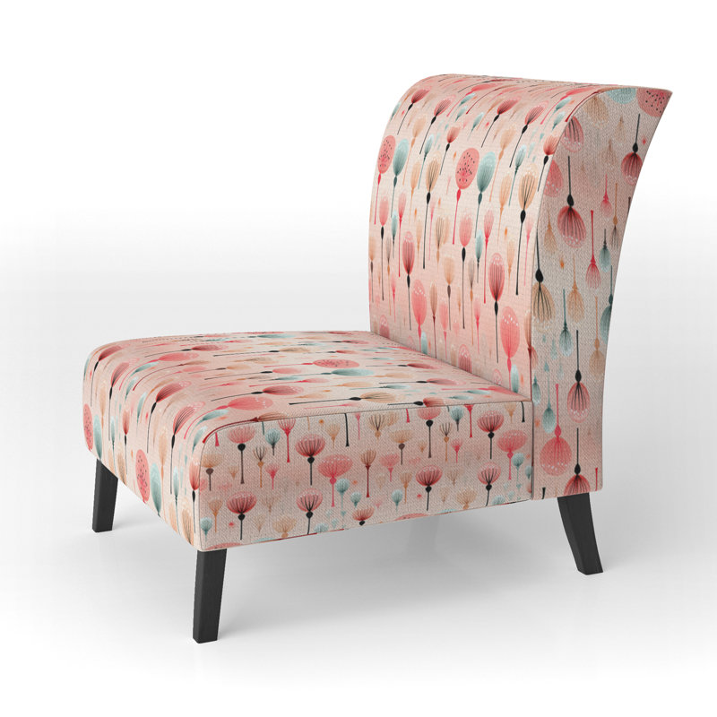 Fauteuil de chambre Pastel Pink Glam Candle, Bougie glam rose pastel I