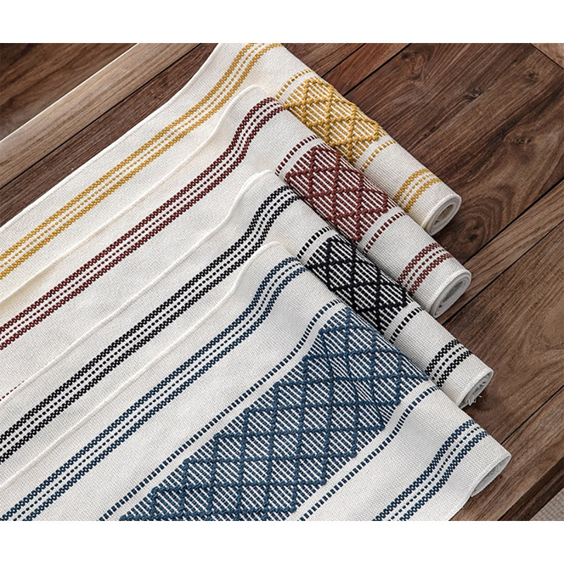 Chemin de table Yellow Diamond, Bleu, L 102 po x l 14 po