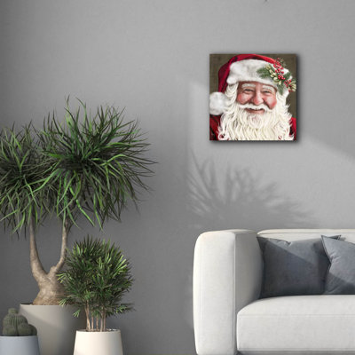 «Santa Claus» par Ashley Bradley, art mural sur toile