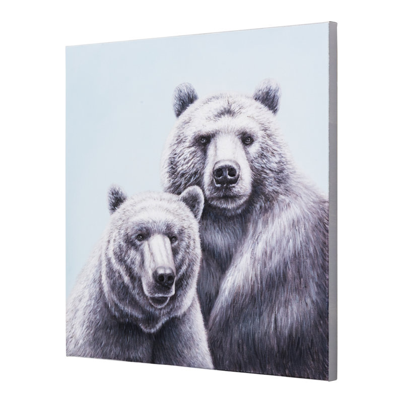 Visage d'ours - Art mural