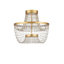 Mademoiselle 2 - Light LED Semi Flush Mount