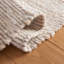 Tapis en laine / coton tissé à la main Angadveer de couleur ivoire / beige-2092742153
