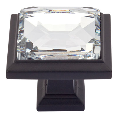 Legacy Crystal 1 5/16" Length Square Knob