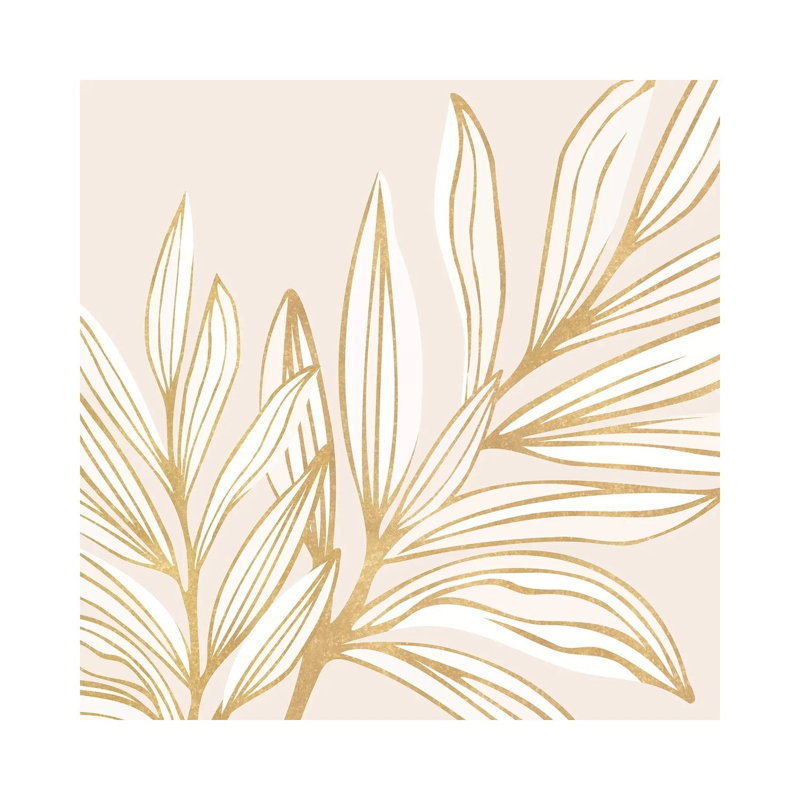 Wild Summer Meadow by Modern Tropical - Gallery-Wrapped Canvas Giclée on Canvas, Wrapped Canvas, 30.48 cm H x 30.48 cm W