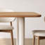 Table en pierre frittée crème -131561008