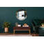 Huldar Glass Flat Wall Mirror