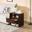 Armoire de chevet en rotin de style moderne