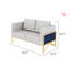 Eulalee Faux Leather Upholstered Bench