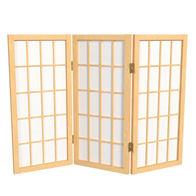 Alex 26.5"H Short Folding Screen