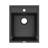 Quartz Top Mount Sinks 15.75 " L Drop-In Single Bowl Granite and Quartz Kitchen Sink-100847441