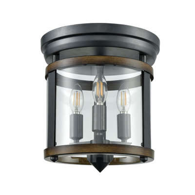 Plafonnier encastré tambour 3 lumières 11,5 po Colleyville