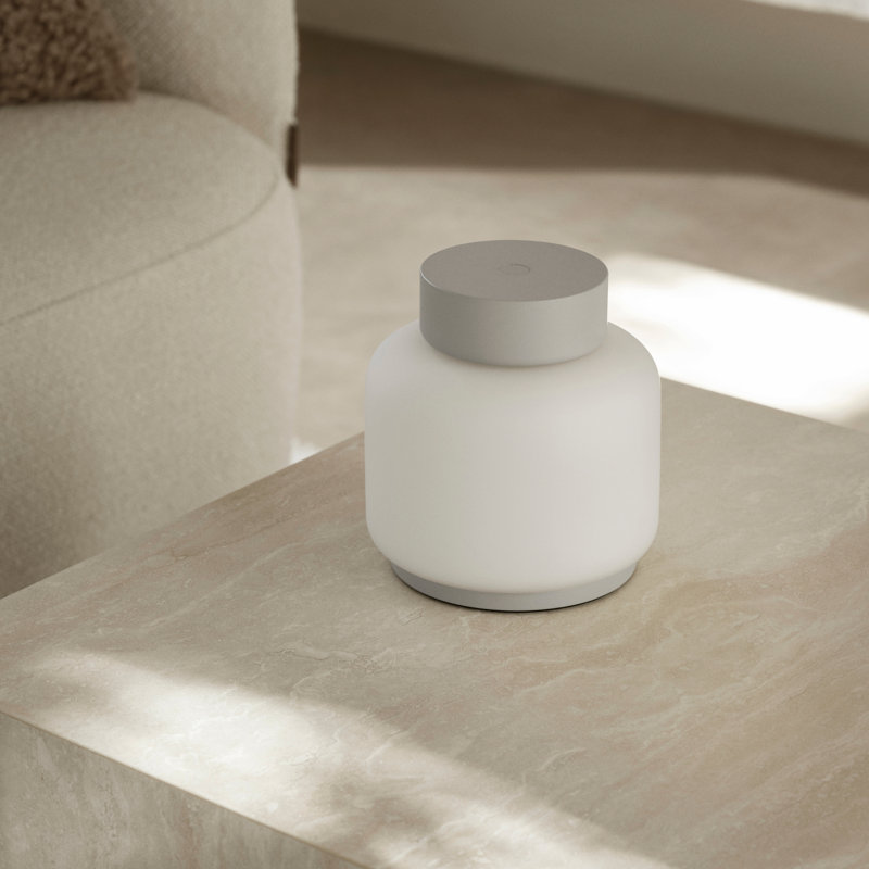 Lampe DEL mobile rechargeable FAWN, Gris granit