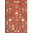 Cardoso Geometric Orange Area Rug-452693933