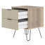 Set of 2 Augusta 2-Drawer Industrial Bedside Cabinets-126626976