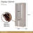 West Kensington Display Cabinet - Medium Espresso-122004544