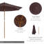 Brenlee 250cm Market Parasol-103969221