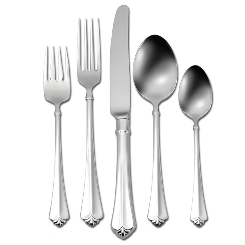Oneida Juilliard Flatware Dinner Forks, 18/10 Stainless Steel