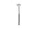 Statement 12 in. Ceiling-Mount Single-Function Rainhead Arm And Flange