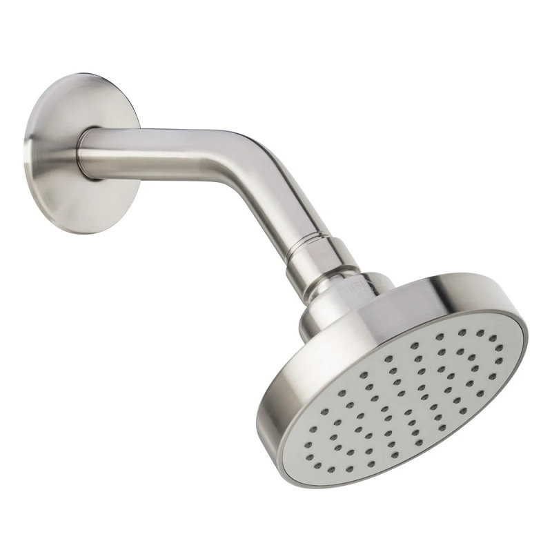 Pomme de douche en pluie complète, Nickel brossé