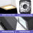 Modern Dimmable Led Outdoor Wall Light, Aluminum Rectangular Waterproof Wall Sconce Porch Light With Up Down Light And Tempered Glass 12W 2700K Wall Sconce-376214825