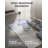 DREO 9 In. Smart Pedestal Floor Fan, 9 Speeds, Rgb Light,20 Db, 120° 3D Oscillation, Remote Control, 37"-42" Adj. Height White
