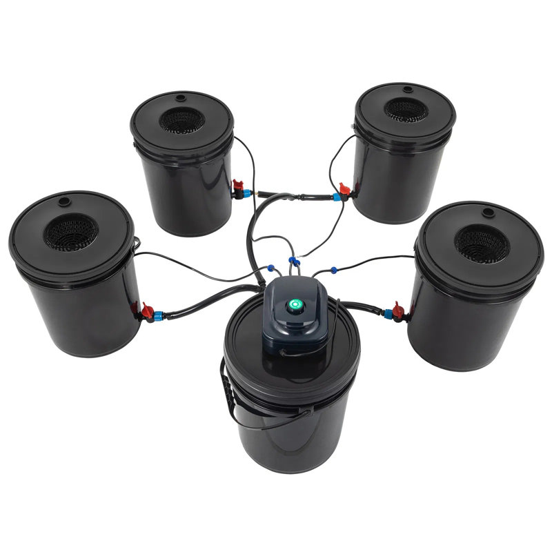 Hydroponic System 5 Gal, 5 Buckets
