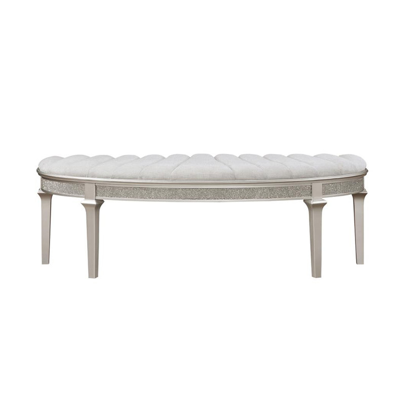 Kavona Polyester Blend Upholstered Bench