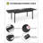94.5" Aluminum Outdoor Extendable Dining Table