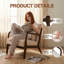 Upholstered Linen Armchair-1722659742
