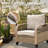 5 - Person Modular Patio Conversation Set with Cushions-115188296