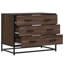 Sharrika Metal Rectangle Accent Chest-1361656072