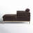 Pera Velvet Chaise Lounge-1537177331
