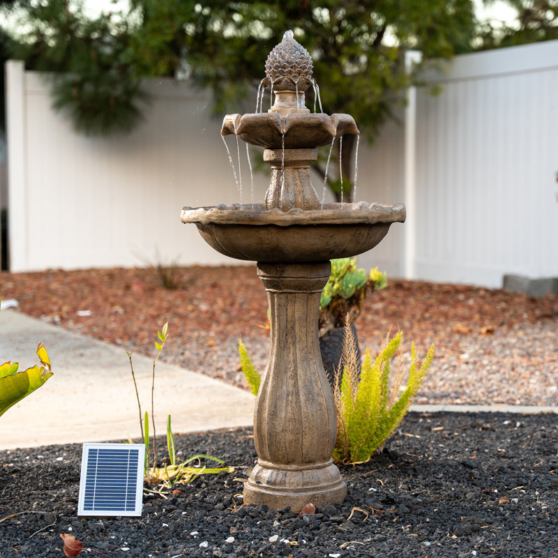 Outdoor Fountain, Brown