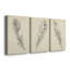 Plume d'esquisse I - ensemble de 3 reproductions d'art sur toile tendue-158690532