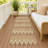 Machine Washable Indoor/Outdoor Chantille ACN2558 Geometric Rug-1911270879-1911270869