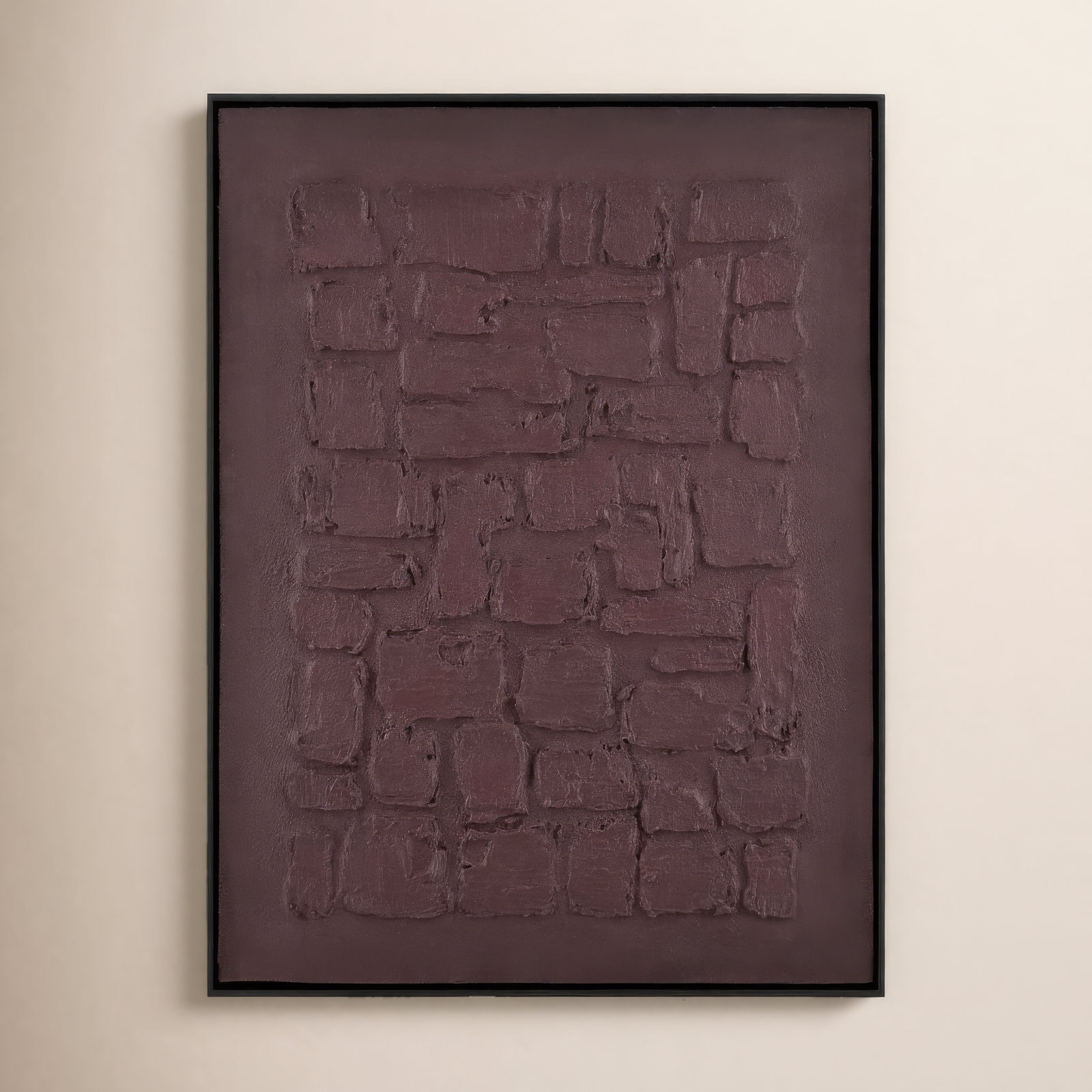 Ratcliff Framed Painting, Red