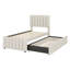 Lit plateforme tapissier avec lit gigogne et tiroirs-548246515