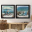 Perfect Spot - Ensemble de 2 peintures sur toiles encadrées-727157548-727157551