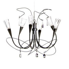 Flute 6 - Light Chandelier
