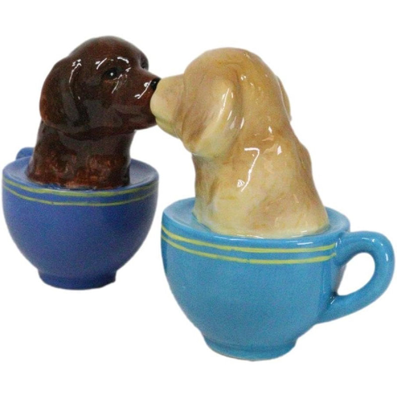 Chocolat et fauve tasse à thé Labrador