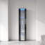 Black Side Cabinet With Aluminum Strip Lamp-1773137524